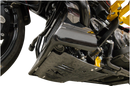 THRASHIN SUPPLY CO. Skid Plate - Carbon Fiber/Forged - With Gold Brackets - FLHX/FLTRX TSC-3035-5
