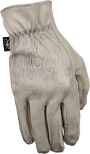 THRASHIN SUPPLY CO. Roper Leather Gloves - Bone White - Small TRG-00-08