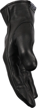 THRASHIN SUPPLY CO. Roper Leather Gloves - Black - Small TRG-01-08