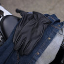 THRASHIN SUPPLY CO. Roper Leather Gloves - Black - Small TRG-01-08