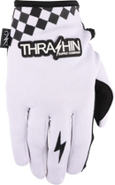 THRASHIN SUPPLY CO. Go Fast Stealth Gloves - White - Medium SV1-10-09