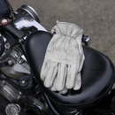 THRASHIN SUPPLY CO. Roper Leather Gloves - Bone White - Medium TRG-00-09