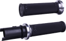 ODI Ruffian Lock-On Street Grips - CVO - Black/Silver V30HTCB-S