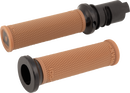ODI Ruffian Lock-On Street Grips - CVO - Gum Rubber/Black V30HTCGR-B