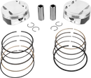 JE PISTONS Piston Kit - 4.250" Bore - 4.375" Stroke - 11.5:1 CR - 107" M8 398730