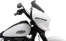 MEMPHIS SHADES Spoiler Windshield - 4" - Dark Black Smoke - FLHX MEP88810