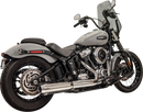 BASSANI XHAUST 2-into-1 High Horsepower Exhaust System - Stainless Steel - M8 1F78SS
