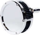 FEULING PARTS Slim BA Air Cleaner Kit - Chrome - Black Filter - '93-'99 EVO Big Twin 5567-S
