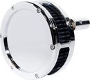 FEULING PARTS Slim BA Air Cleaner Kit - Chrome - Black Filter - '08-'17 Twin Cam 5557-S