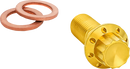 ARLEN NESS Banjo Bolt - 3/8"-24 - Gold 300-826