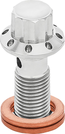 ARLEN NESS Banjo Bolt - 3/8"-24 - Polished 300-824