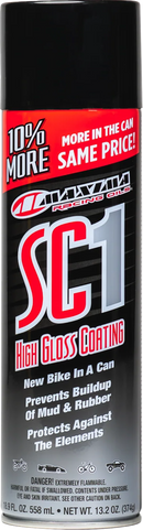 MAXIMA RACING OIL SC1 High Gloss Coating - 13.2 oz. net wt. - Aerosol 78920