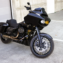 ARLEN NESS Front Fender - Wrapper - 21" - Carbon Fiber/Gloss - HD Touring '23-'26 210-084