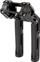 ARLEN NESS Wayback Risers - 10" - Softail - Black 520-065