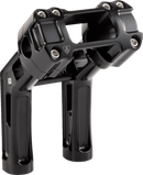 ARLEN NESS Wayback Risers - 7" - Softail - Black 520-066