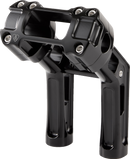 ARLEN NESS Wayback Risers - 7" - Softail - Black 520-066