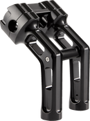ARLEN NESS Wayback Risers - 7" - Softail - Black 520-066
