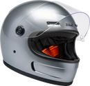 BILTWELL Gringo SV Helmet - Gloss Silver - Large 1006-107-504