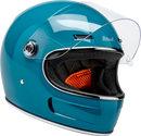 BILTWELL Gringo SV Helmet - Gloss Atlantic Teal - Large 1006-1126-504