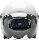 BILTWELL Tahoe™ Helmet - Solid - Gloss White - Large 1008-104-504