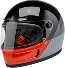 BILTWELL Gringo SV Helmet - Intersection - Black/Orange/Gray - 2XL 1006-5128-506