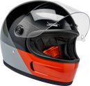 BILTWELL Gringo SV Helmet - Intersection - Black/Orange/Gray - XL 1006-5128-505