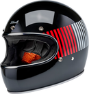 BILTWELL Gringo Helmet - Raceflow - Black/Red/White/Blue - Medium 1002-5120-503