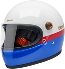 BILTWELL Gringo S Helmet - Apex - White/Red/Blue - XS 1003-5124-501