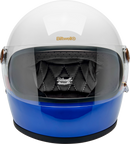 BILTWELL Gringo S Helmet - Apex - White/Red/Blue - XS 1003-5124-501