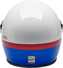BILTWELL Gringo S Helmet - Apex - White/Red/Blue - XS 1003-5124-501