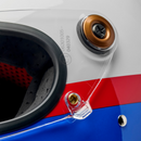 BILTWELL Gringo S Helmet - Apex - White/Red/Blue - XS 1003-5124-501