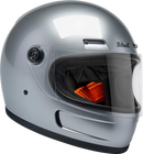 BILTWELL Gringo SV Helmet - Gloss Silver - Medium 1006-107-503