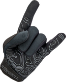 BILTWELL Ridgecrest Gloves - Black Out - Small 1511-1717-002