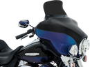 MEMPHIS SHADES Spoiler Windshield - 6-1/2" - Dark Black Smoke - '96-'13 FLH MEP84410
