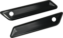 KODLIN USA Saddlebag Latch Covers - Gloss Black - Vektor - FLH/FLT '23-'26 K59493