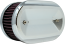 KODLIN USA Vektor Oval Air Cleaner - Chrome - M8 K29251