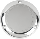 THRASHIN SUPPLY CO. Derby Cover - Polished - Classic - 3 Hole TSC-3000-2
