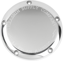 THRASHIN SUPPLY CO. Derby Cover Includes Gasket - Classic - Chrome - 5 Hole TSC-3010-2
