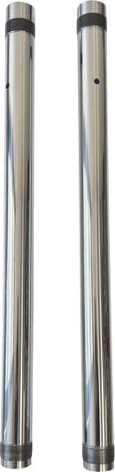 PRO-ONE PERF.MFG. Fork Tubes - 43 mm - Stock Length - Hard Chrome - Inverted 105430