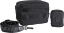 THRASHIN SUPPLY CO. Crossbody Handlebar Bag - Black/Gray THB-0038