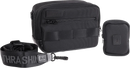 THRASHIN SUPPLY CO. Crossbody Handlebar Bag - Black/Pink THB-0037