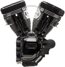 S&S CYCLE T124 Long Block Engine - Black - Touring 310-0835A