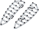 ARLEN NESS MX Driver Floorboards - Chrome 06-890