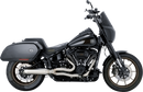 VANCE & HINES 2-into-1 Gaslighter Exhaust System - Brushed - M8 Softail 27349