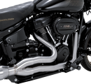 VANCE & HINES 2-into-1 Gaslighter Exhaust System - Brushed - M8 Softail 27348