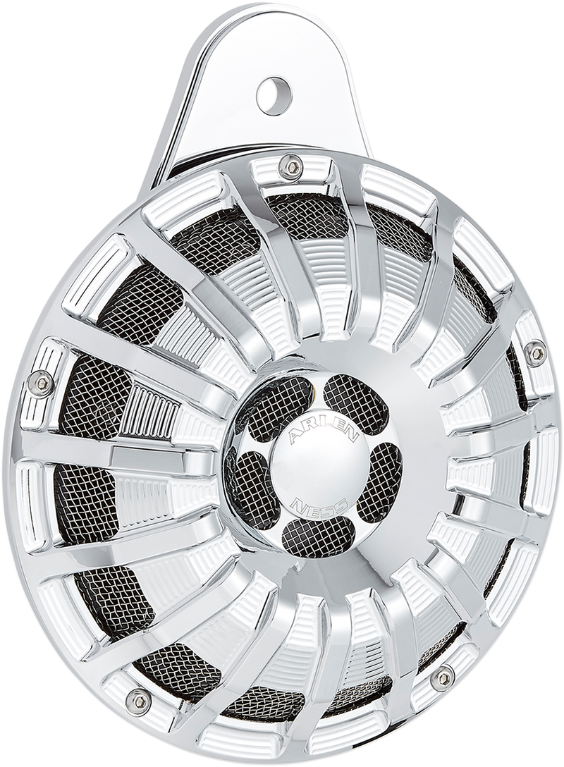ARLEN NESS Custom Horn - 15 Spoke - Chrome - Big Twin 70-261