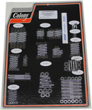 COLONY Bolt Kit - Engine - Chrome 1028-P