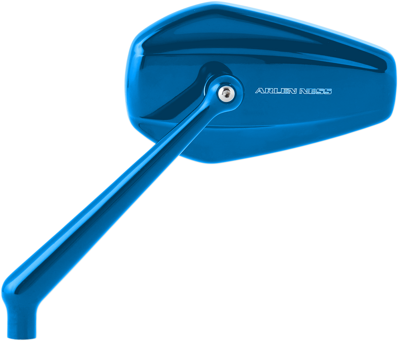ARLEN NESS Mirror - Mini/Stocker - Side View - Hexagon - Blue - Left 13-150