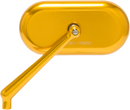 ARLEN NESS Mirror - Side View - Oval - Gold - Left 13-175