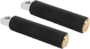 ARLEN NESS Passenger Knurled Foot Pegs - Brass - FL/FX '18-'25 07-945